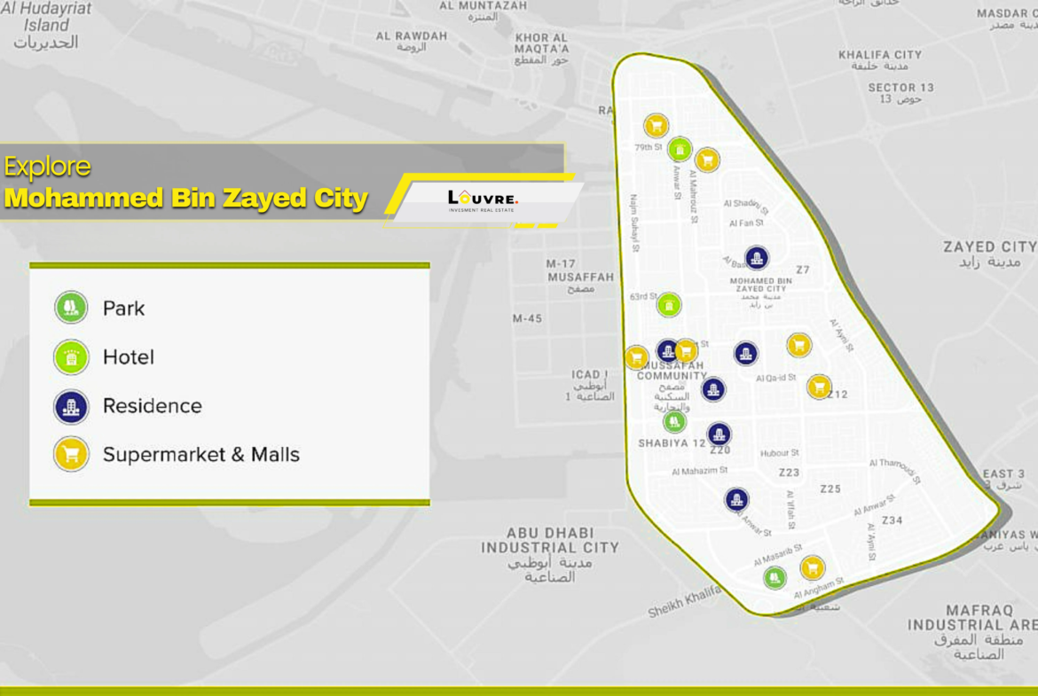 Mohamed Bin Zayed City Location Map: Where It Is & How to Find It