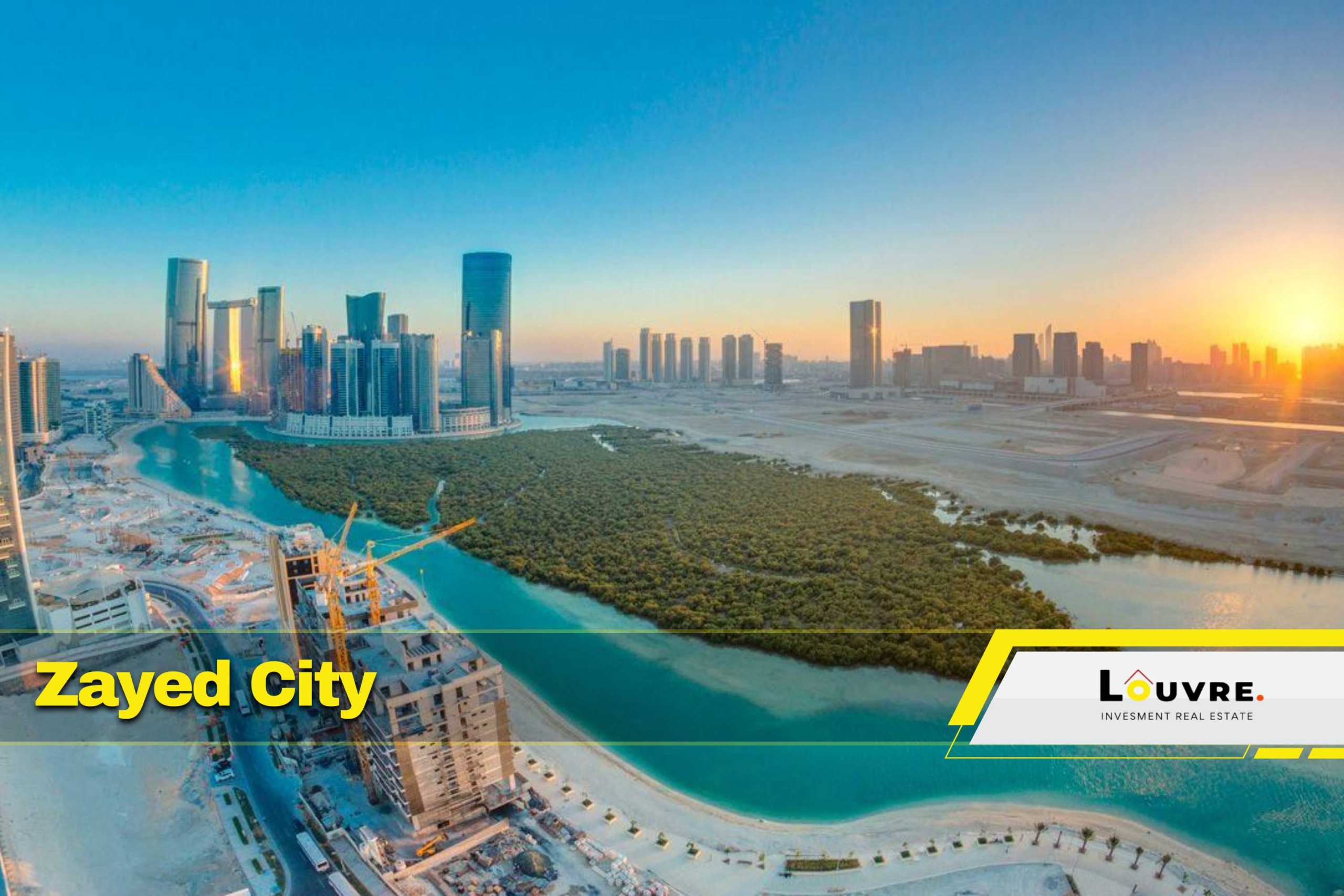 Zayed city ( Khalifa City C ) in Khalifa city