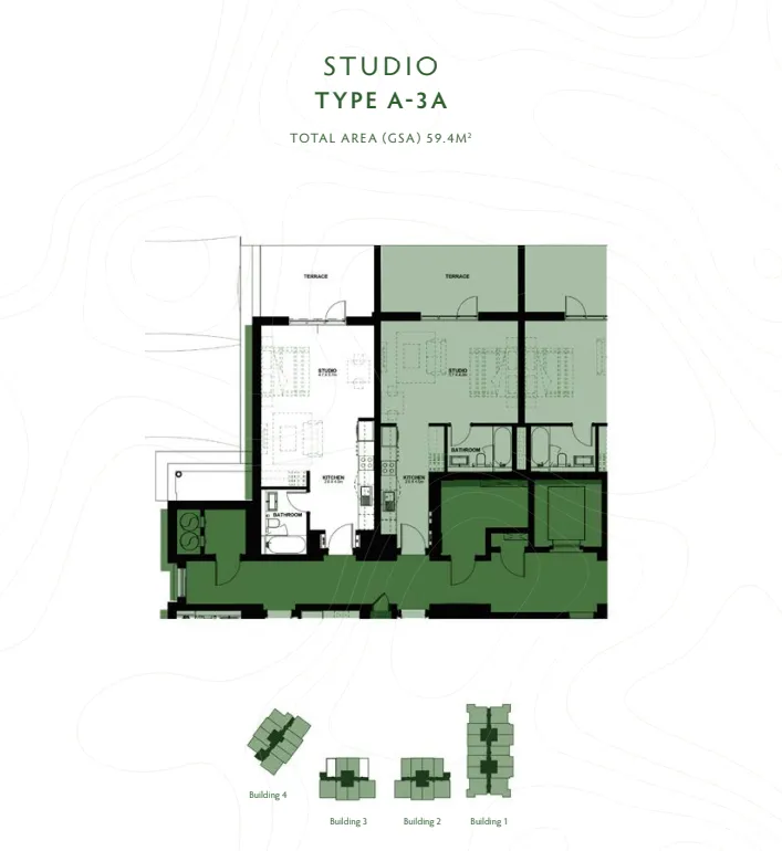 Yas Golf Collection In Yas Island by Aldar Properties 5 Studio a-3a