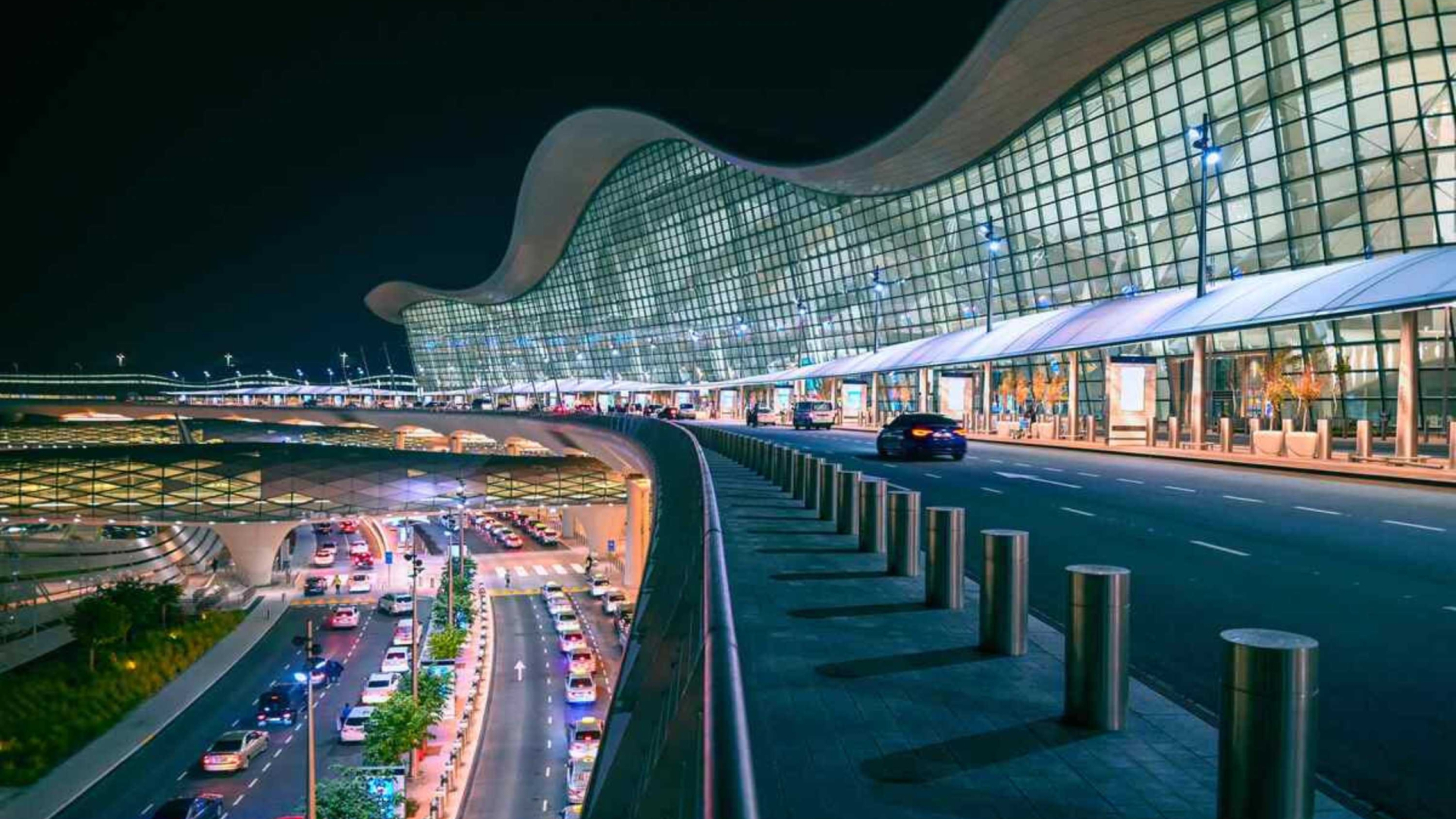 Zayed international airport terminal access